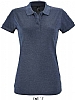 Polo Mujer Sols Perfect - Color Denim Jaspeado